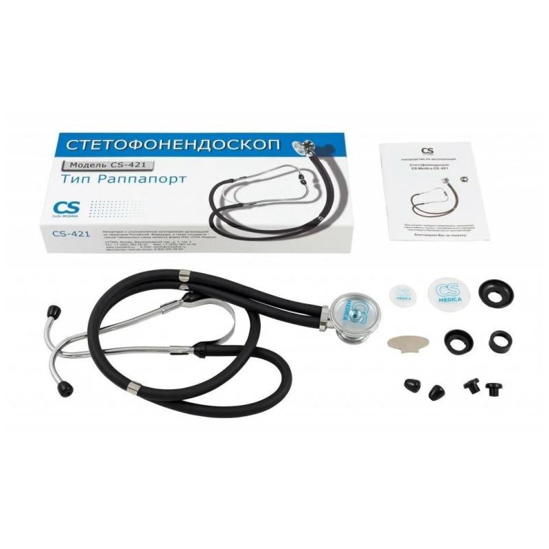 Стетофонендоскоп CS Medica CS-421 черный